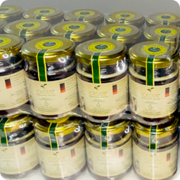 Hygienic bottling in glass jars